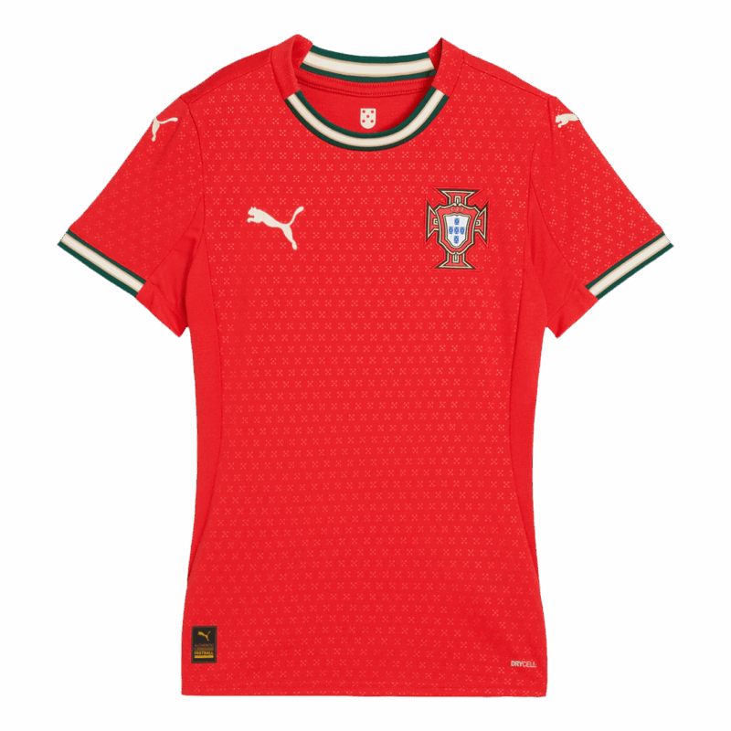 RONALDO #7 Portugal Home Soccer Jersey Replica 2025 - Women Size