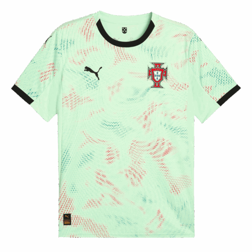 584634_1 Portugal Away Soccer Jersey Replica Women's Euro 2025
