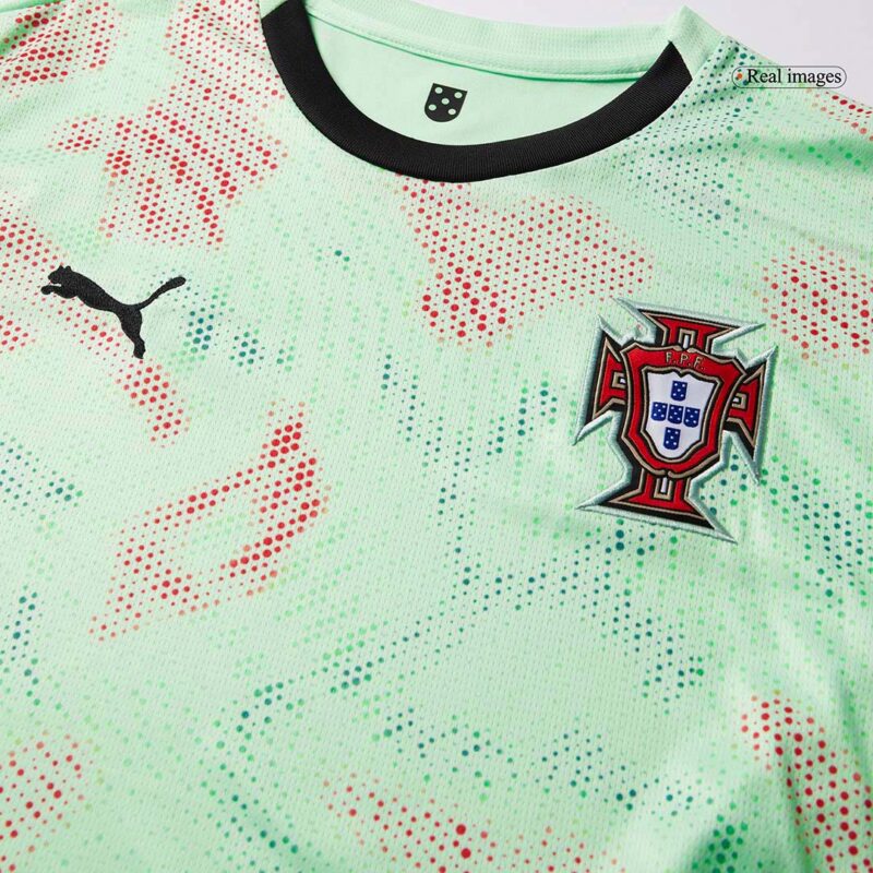 Portugal Away Soccer Jersey Replica Women's Euro 2025