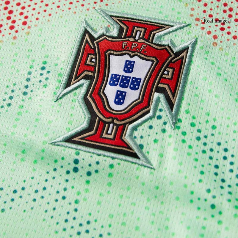 Portugal Away Soccer Jersey Replica Women's Euro 2025