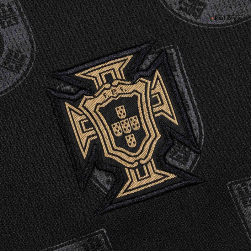 Kid's Portugal Special Edition Soccer Jersey Kit(Jersey+Shorts) World Cup 2026 Black