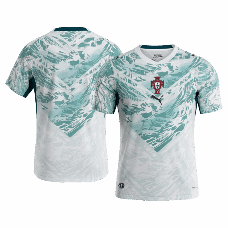 623655_3 Portugal Away Soccer Jersey World Cup 2026 White&Green