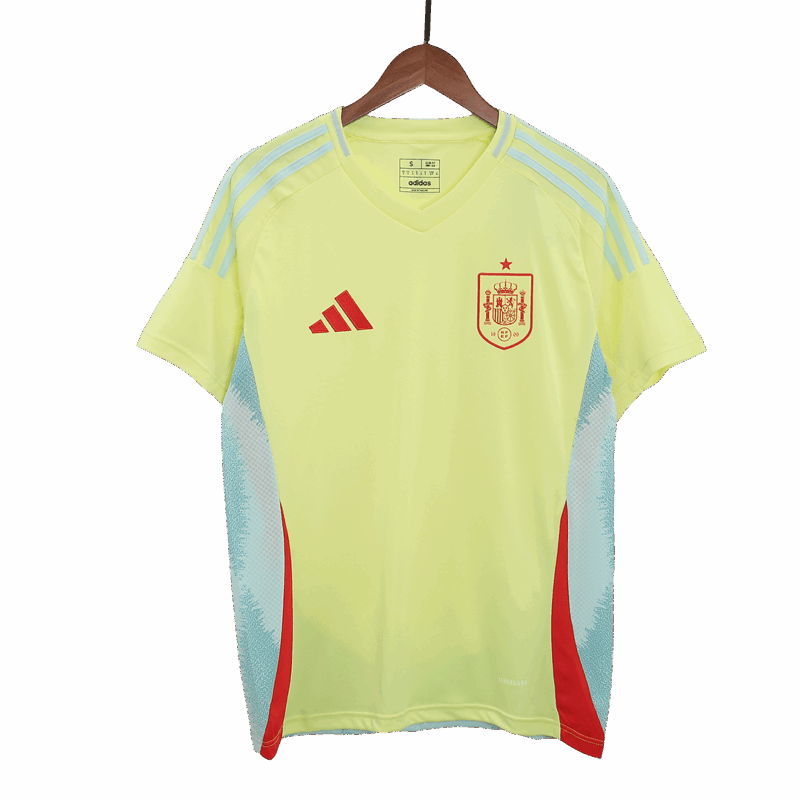 453541_3 Spain Away Soccer Jersey Replica 2024 Euro
