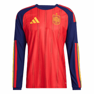 627464_1 Spain Long Sleeve Home Soccer Jersey 2026