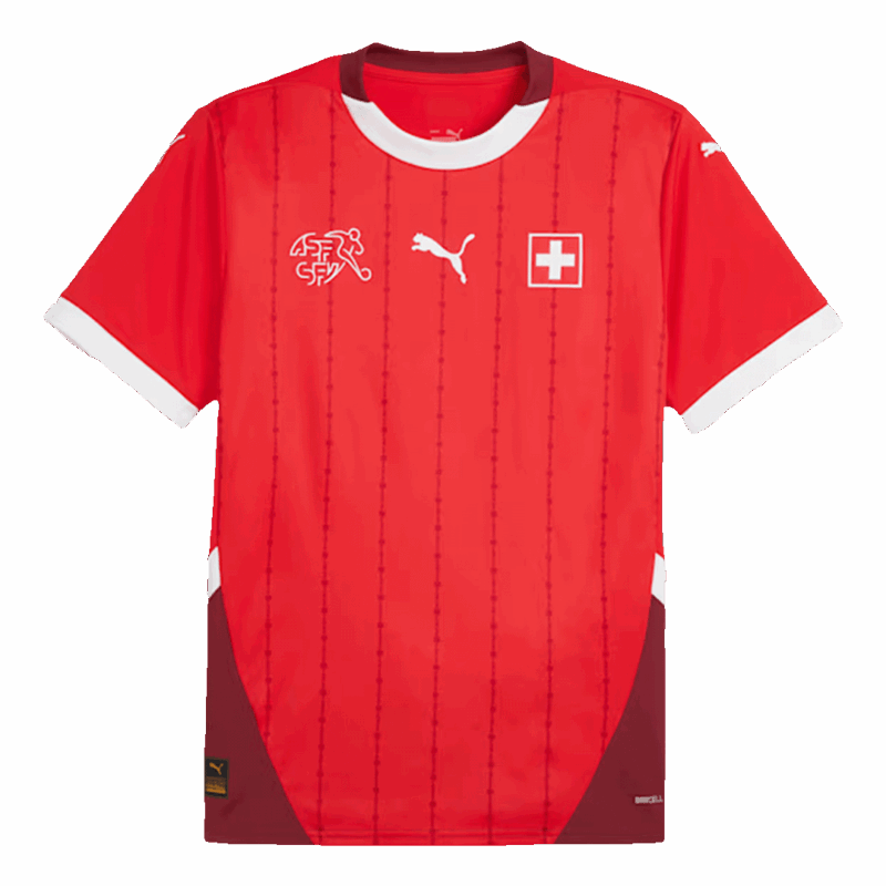 511477_1 Switzerland Home Soccer Jersey Replica 2024/25