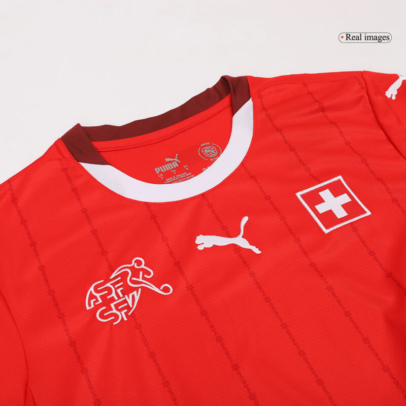511477_10 Switzerland Home Soccer Jersey Replica 2024/25