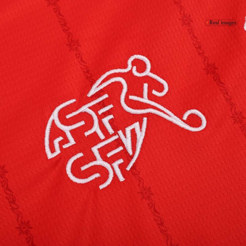 511477_9 Switzerland Home Soccer Jersey Replica 2024/25