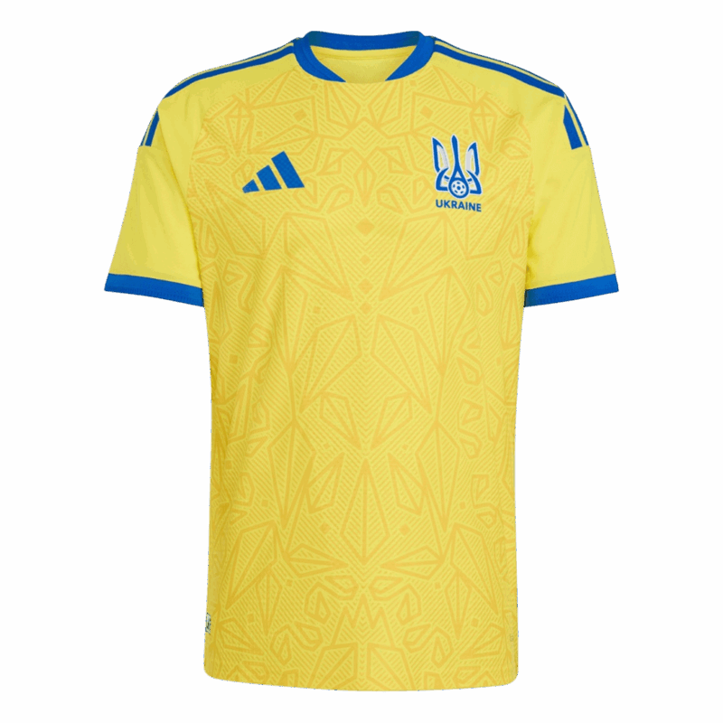 620613_1 Ukraine Home Soccer Jersey World Cup 2026 Yellow
