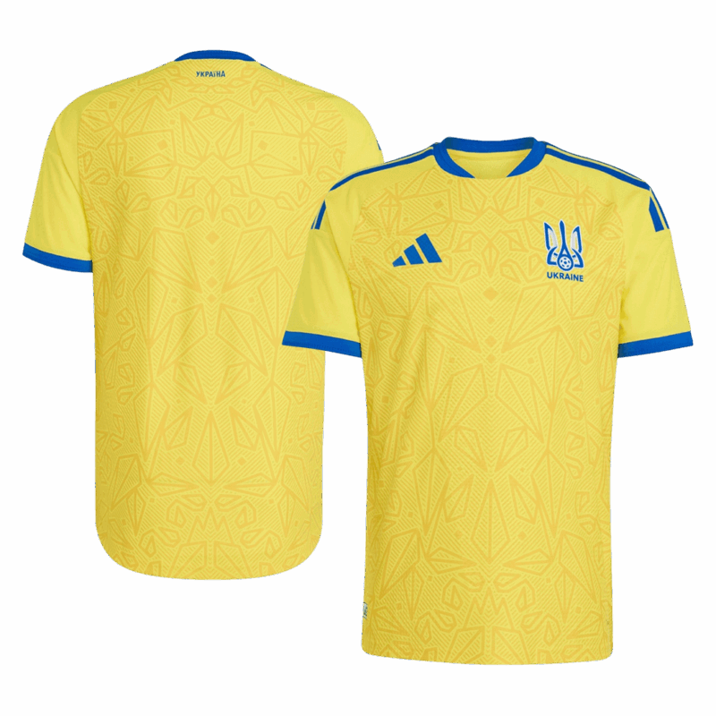 620613_3 Ukraine Home Soccer Jersey World Cup 2026 Yellow